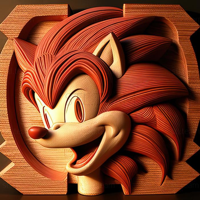3D модель Святая Эми Роуз из Sonic the Hedgehog (STL)
